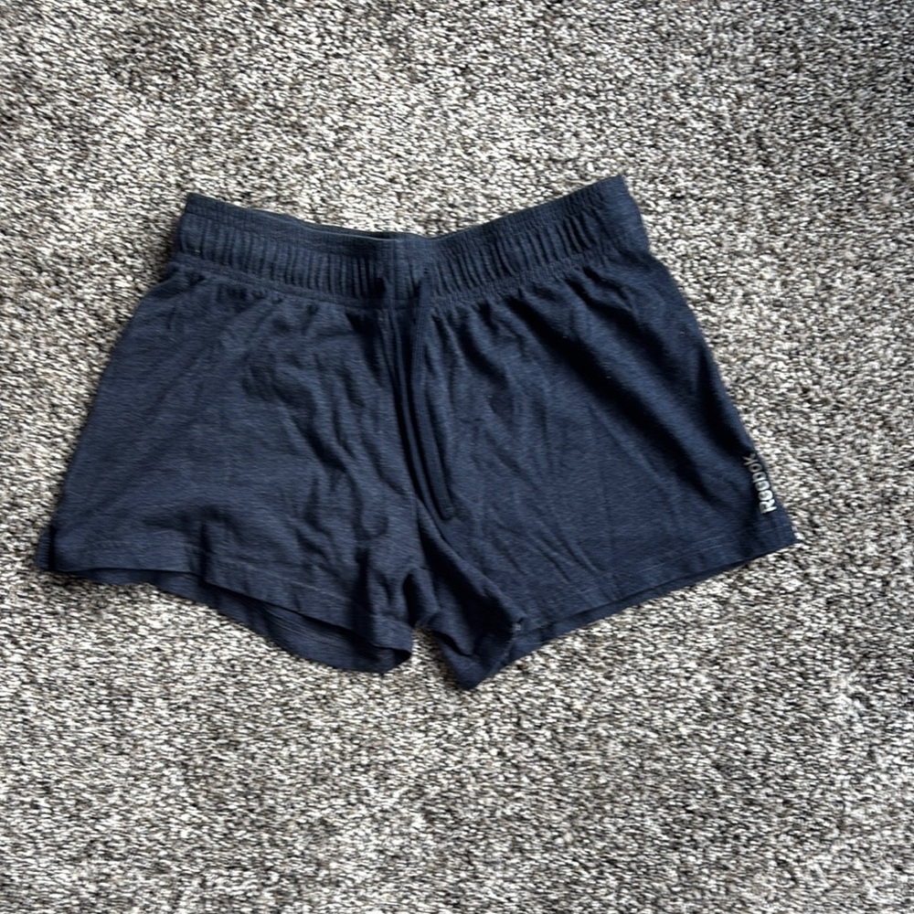 Reebok Black Athletic Shorts with Elastic Waistband